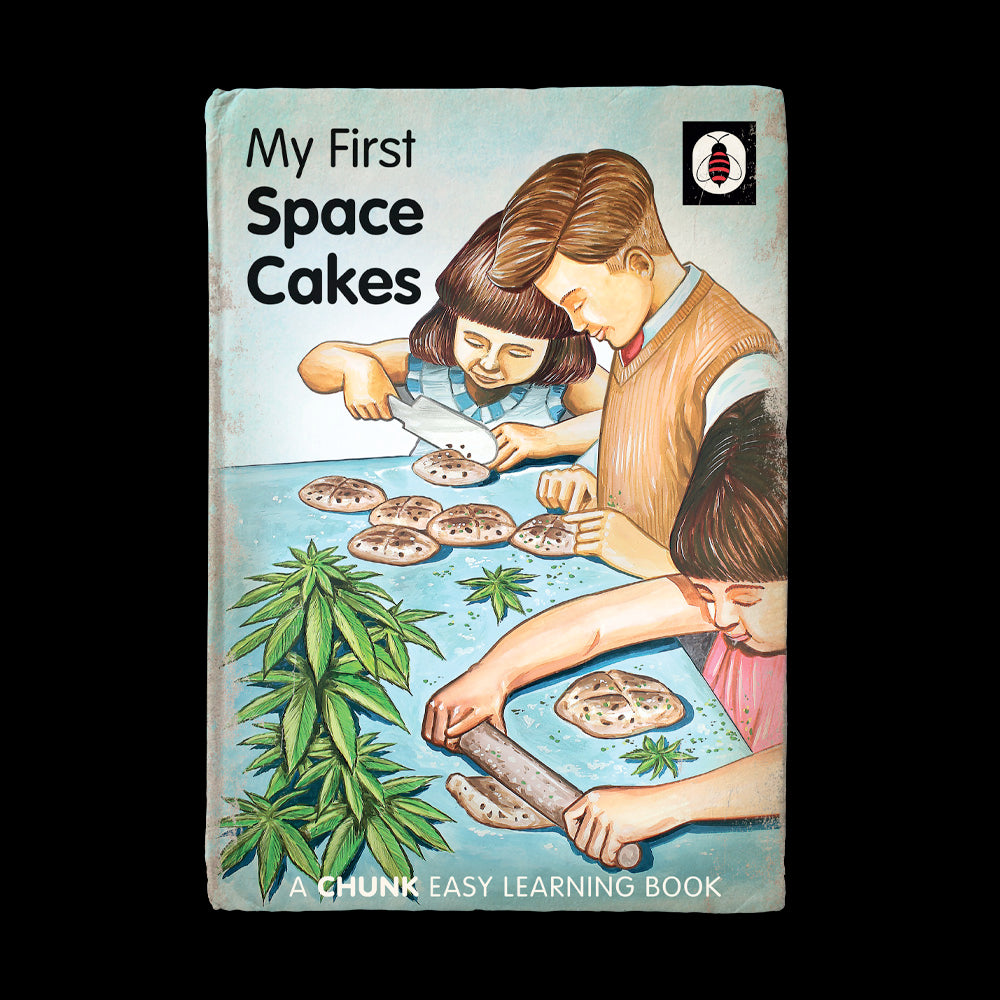 My First Space Cake Black T-Shirt