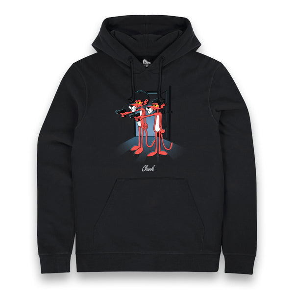 Pulp Panther Black Hoodie