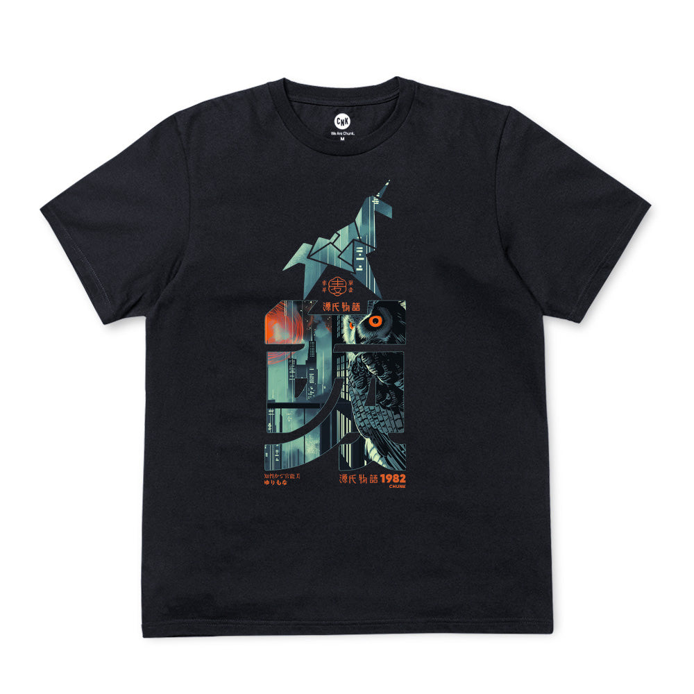 Sci-Fi Unicorn Black T-Shirt