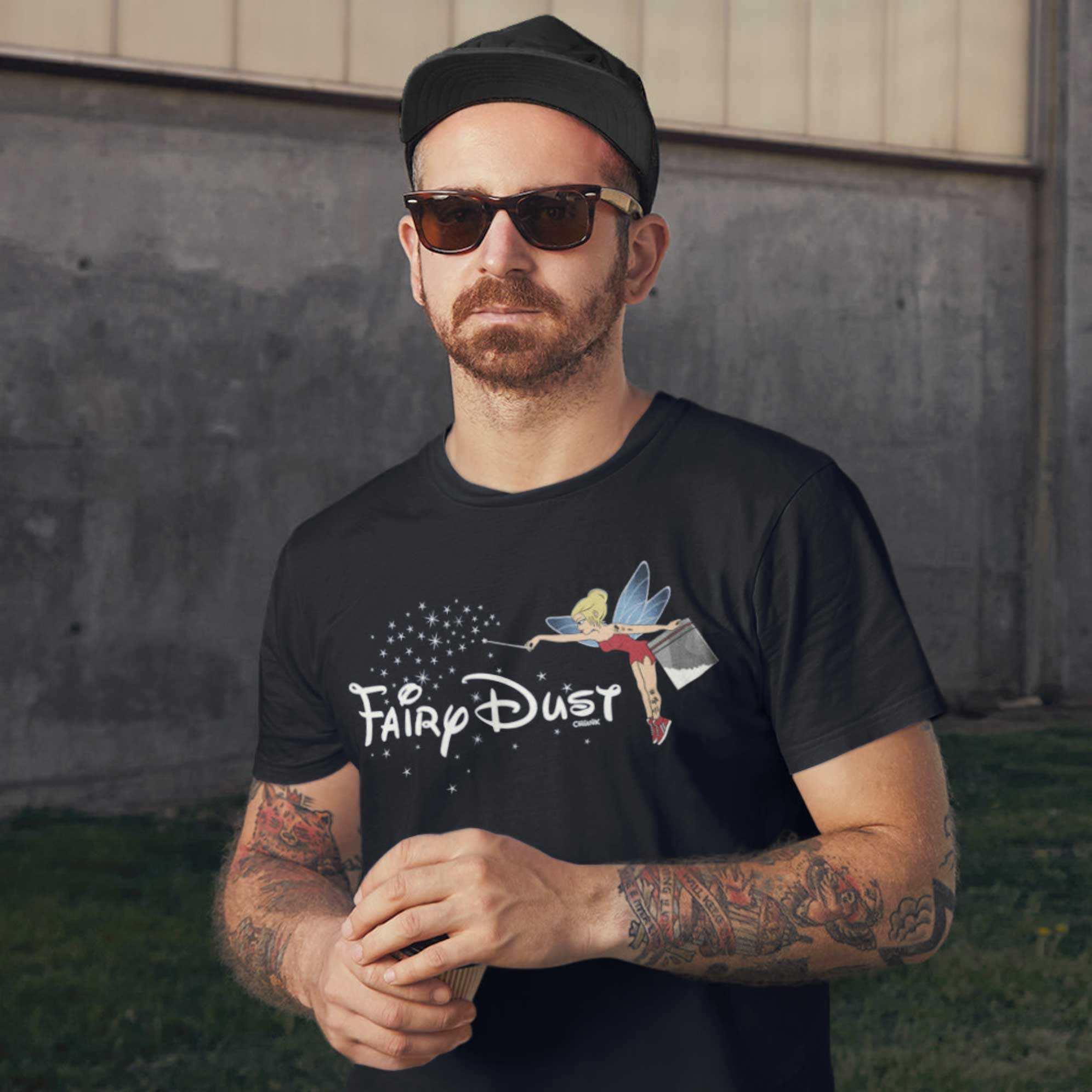 Fairy Dust Black T-Shirt