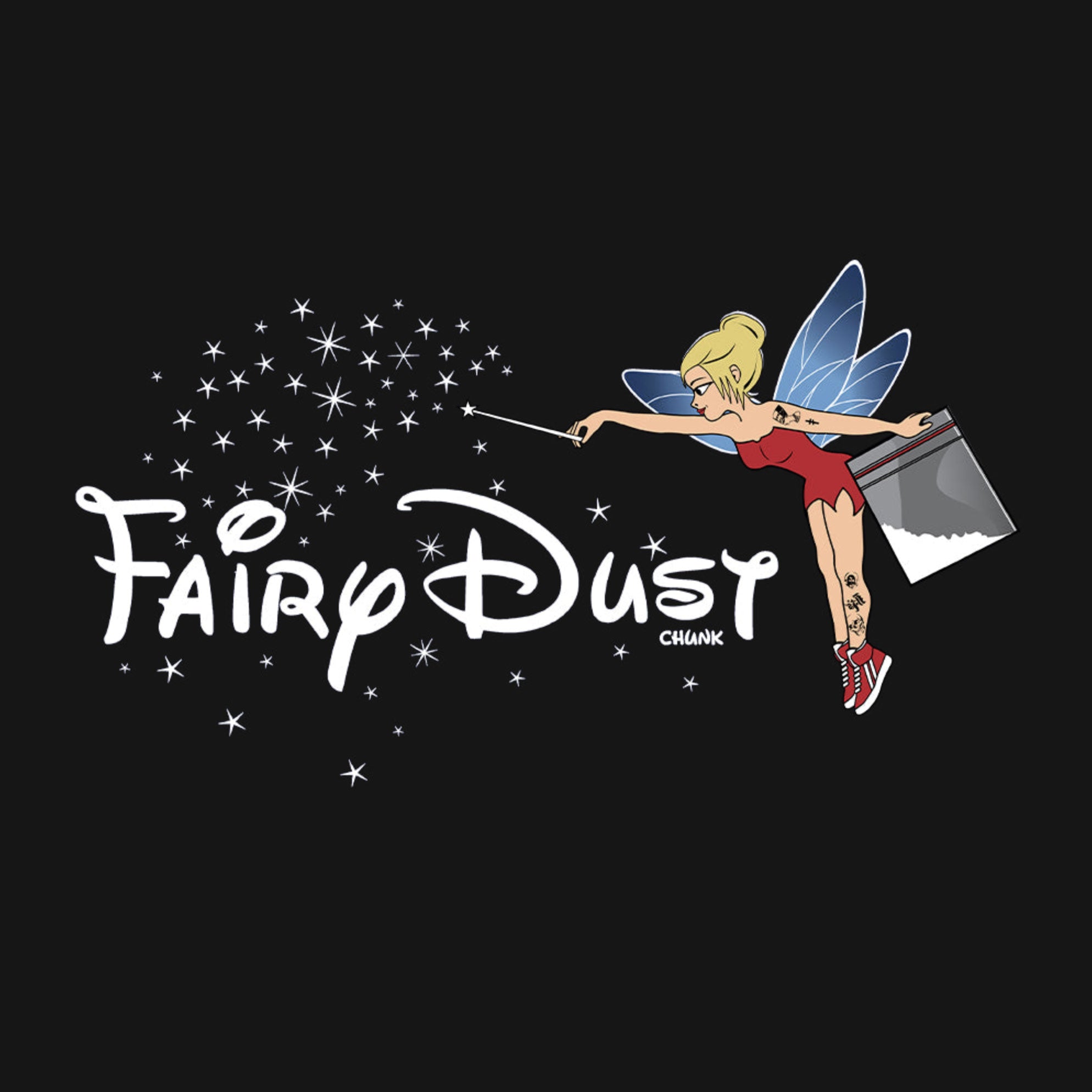 Fairy Dust Black T-Shirt