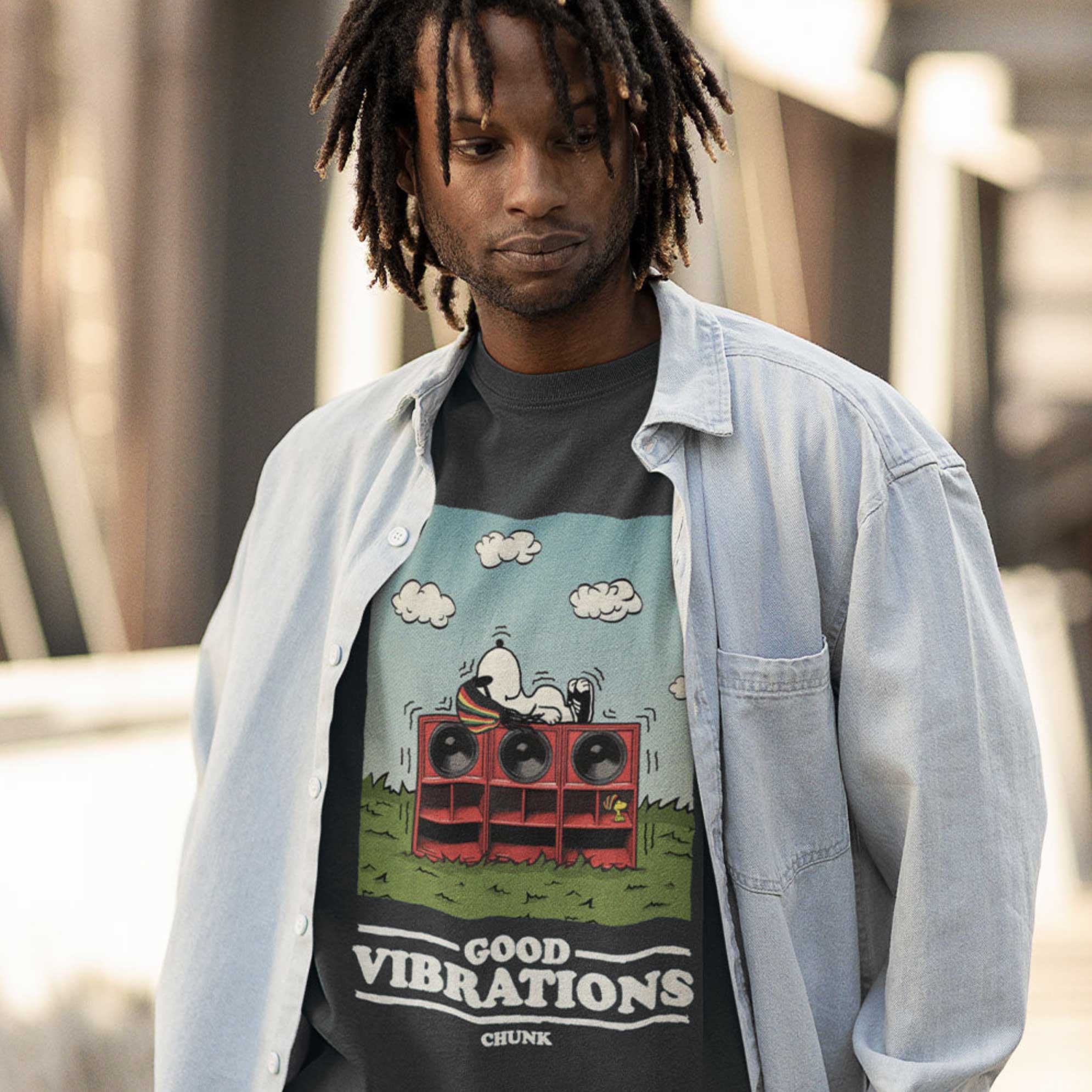 Good Vibrations Ink Grey T-Shirt