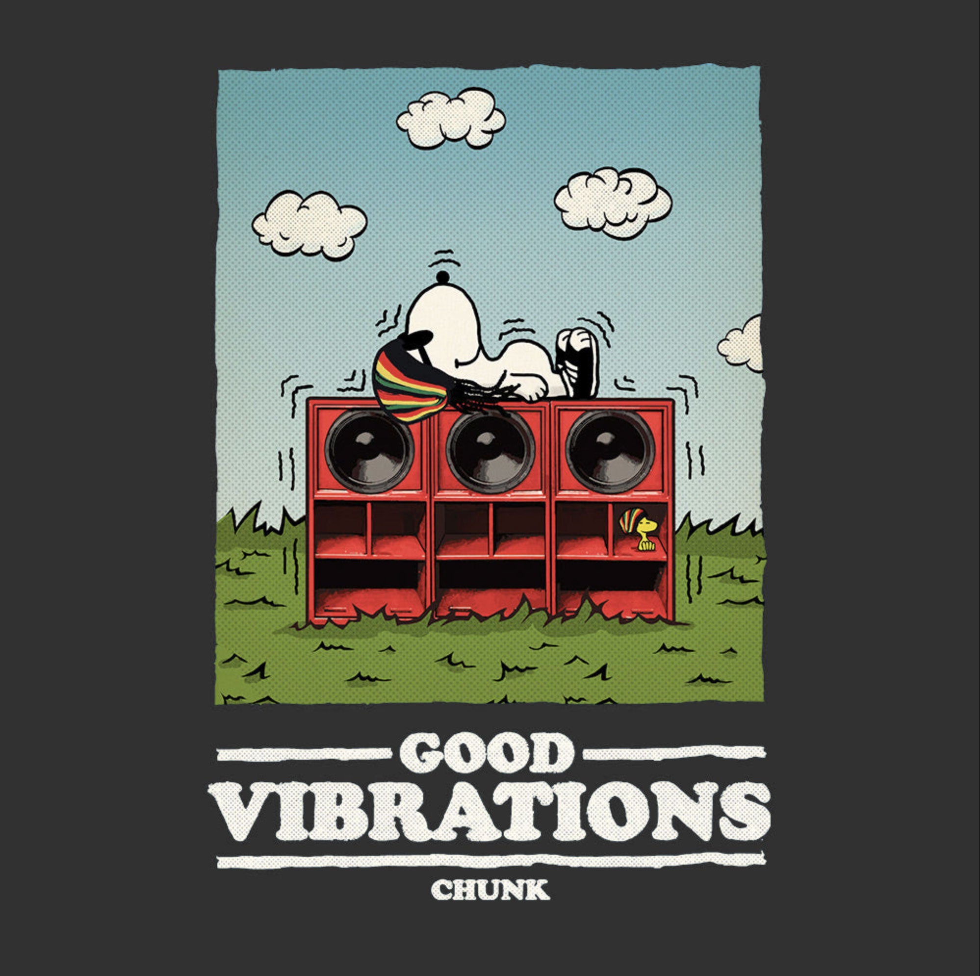 Good Vibrations Ink Grey T-Shirt