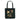 Hunter Calligraphy Black Tote Bag