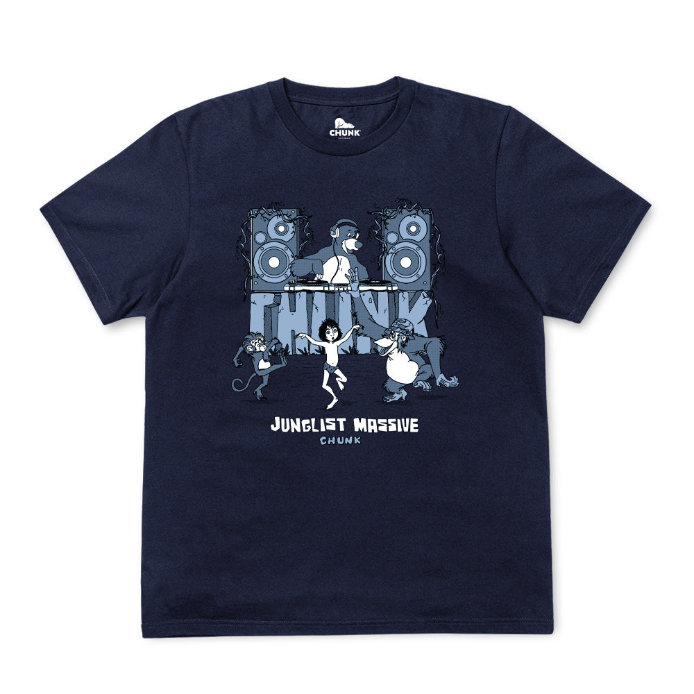 Jungle Massive French Navy T-Shirt