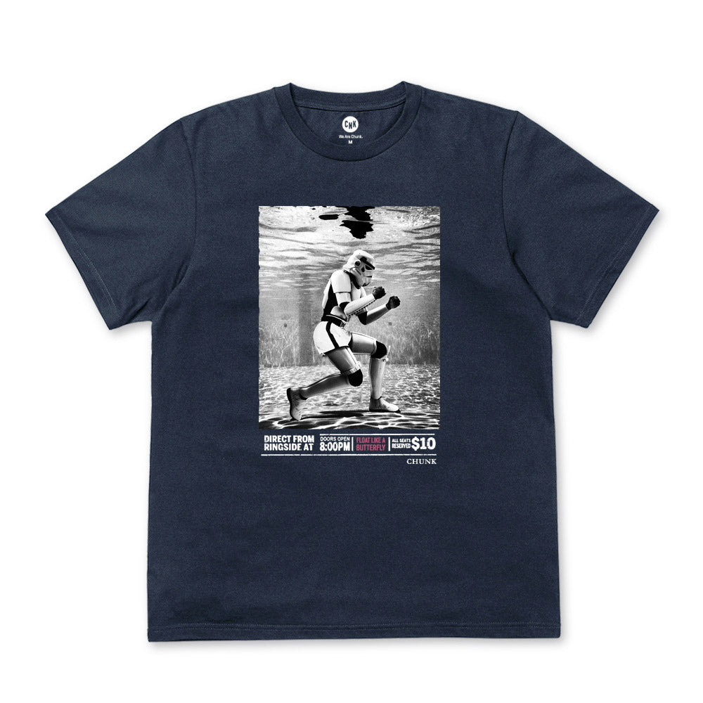 Pool Icon French Navy T-Shirt