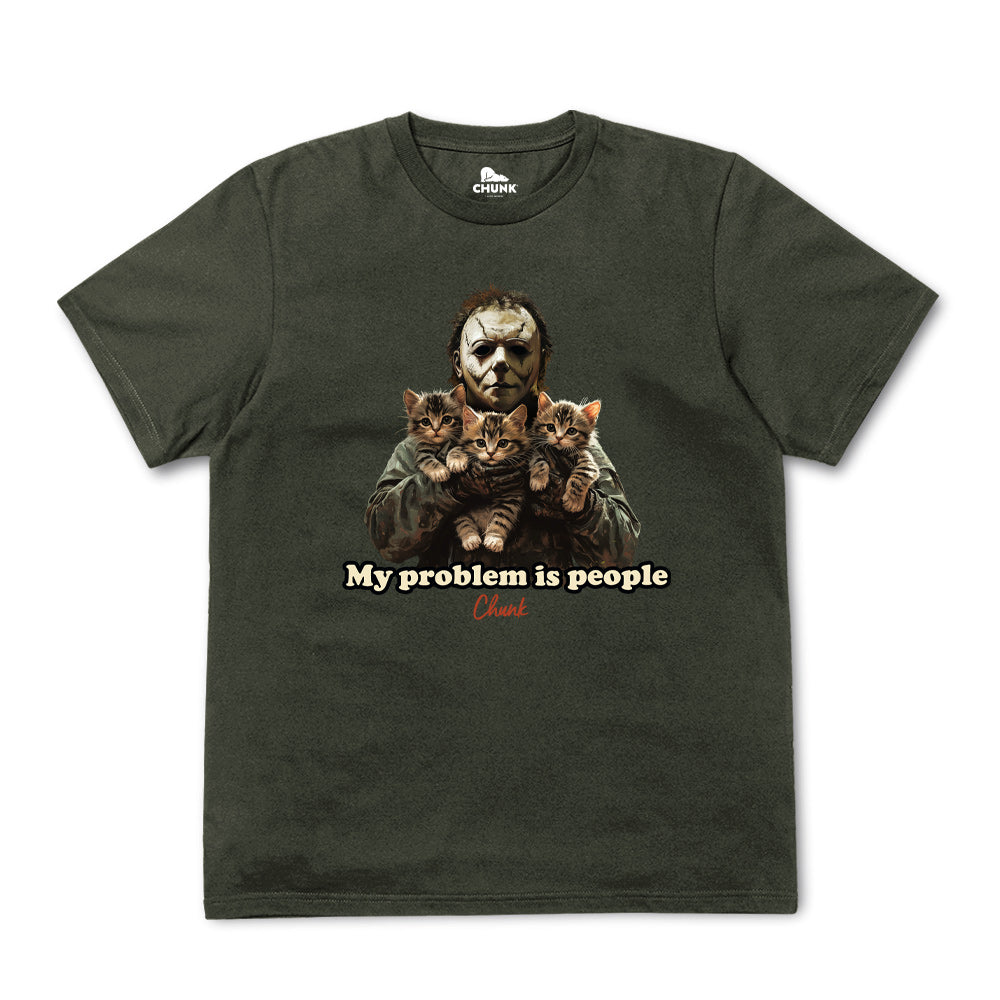 People Problem Khaki T-Shirt