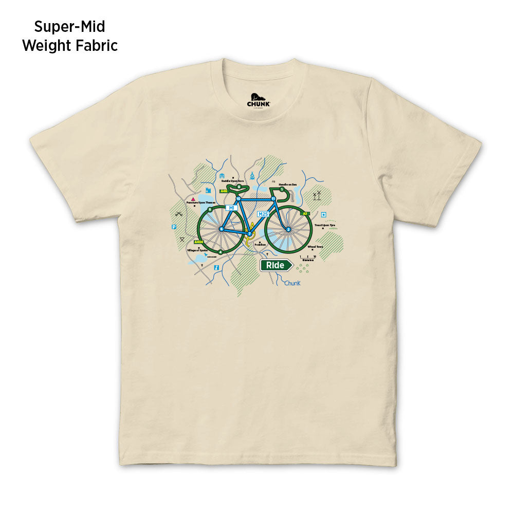 Take a Ride Light Beige T-Shirt