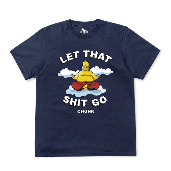 Let That Shit Go Navy T-Shirt