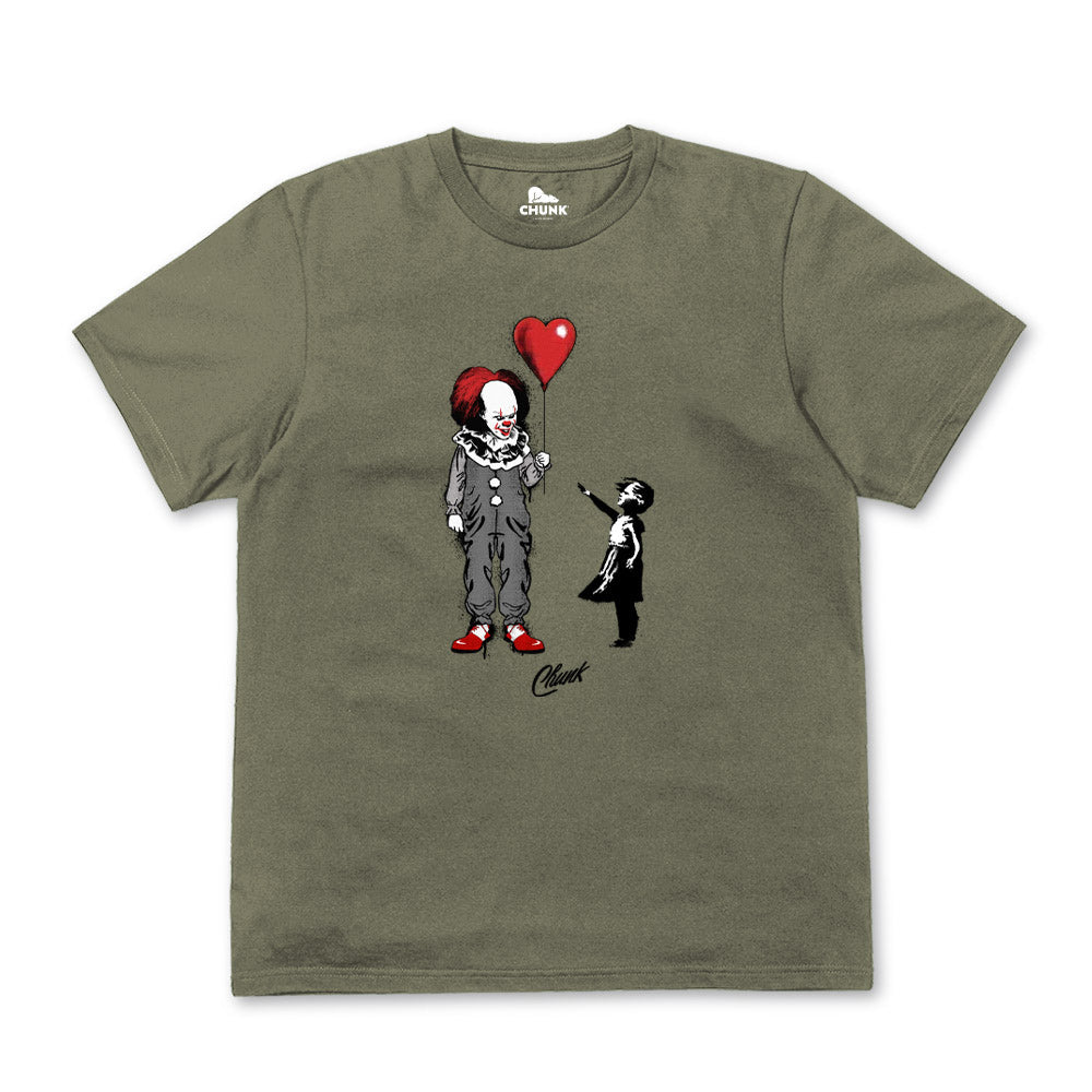 Dark Balloon Forest Green T-Shirt