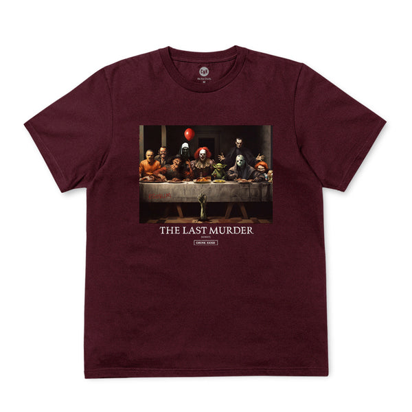 The Last Murder Burgundy T-Shirt