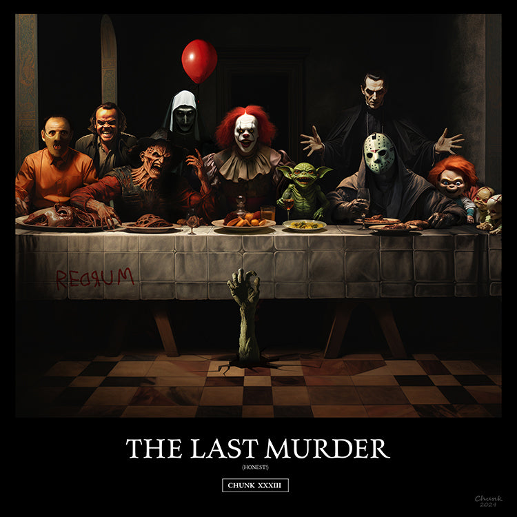 The Last Murder Framed Print