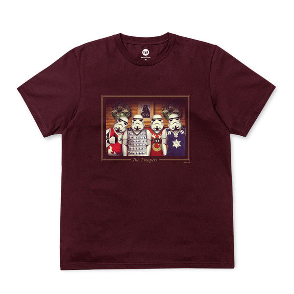 The Troopers Burgundy T-Shirt
