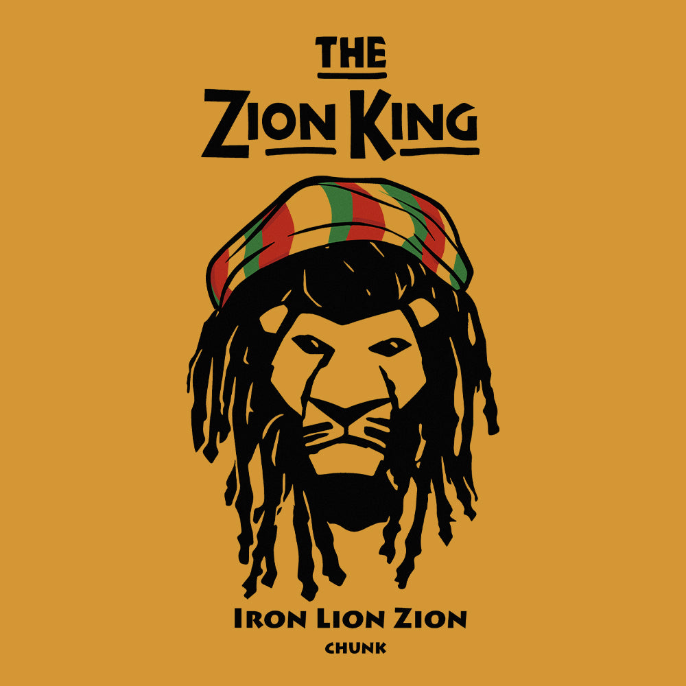 The Zion King Faded Mustard T-Shirt