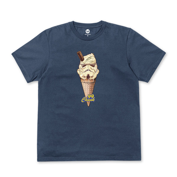 Trooper Ice Cream Faded Denim T-Shirt