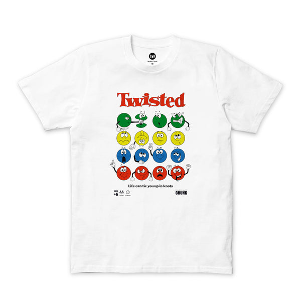 Twisted White T-Shirt