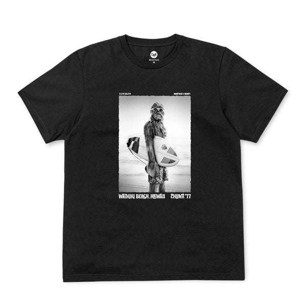 Waikki Beach Black T-Shirt