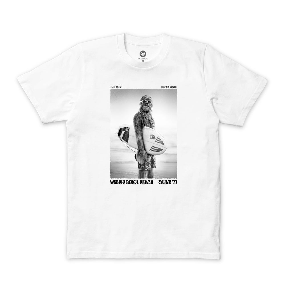 Waikki Beach White T-Shirt