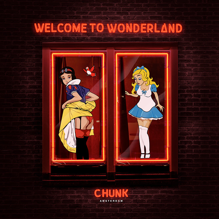 Welcome to Wonderland Framed Print