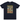 French navy Printed T-shirt Front