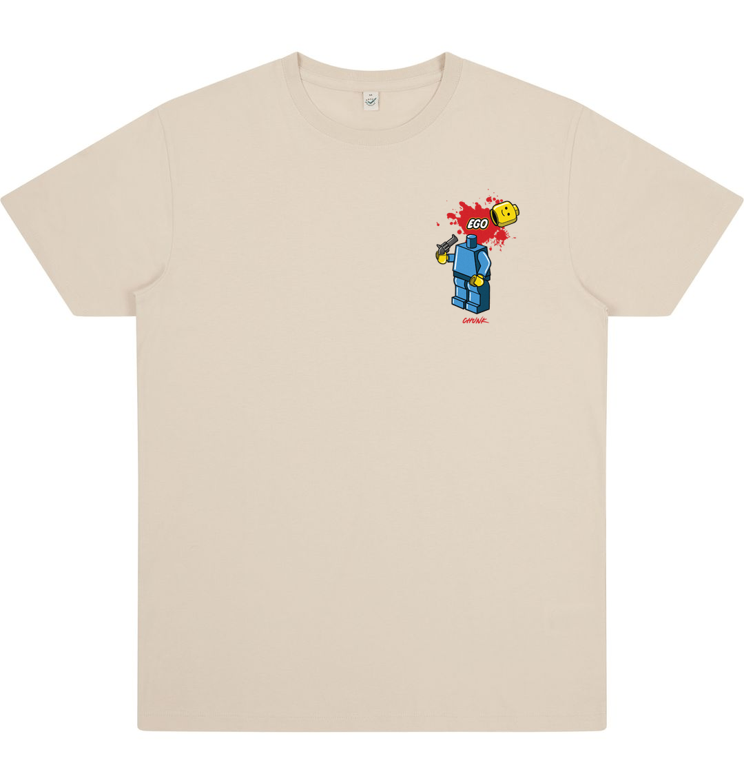 Sand (Light Beige) Printed T-shirt