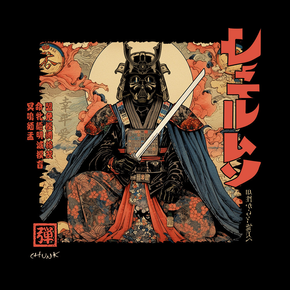 Darkside Samurai Black T-Shirt