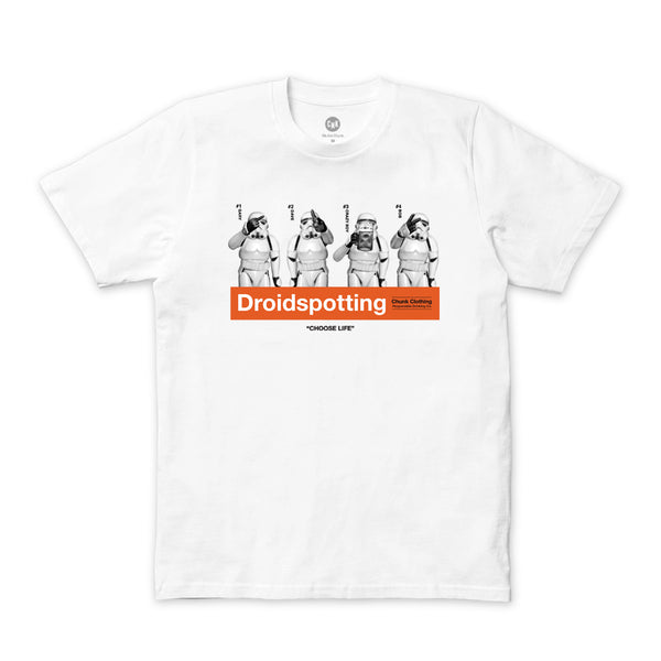 Droidspotting White T-Shirt