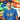 Dysfunctional Bricks Bright Blue T-Shirt