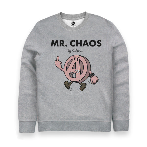 Mr. Chaos Grey Marl Sweatshirt