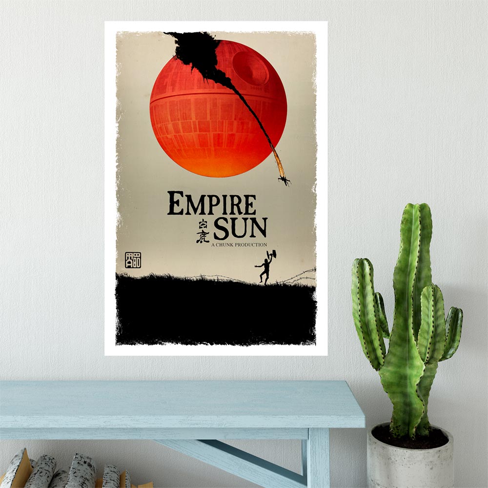 Empire Sun Print