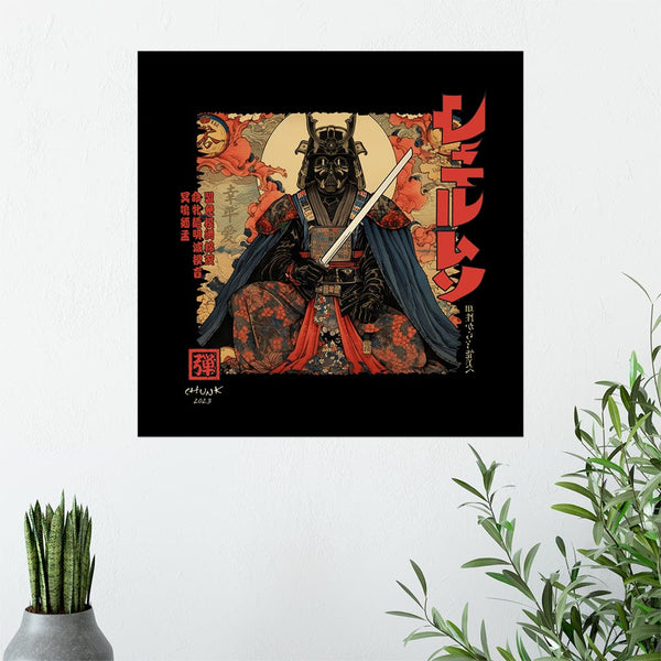 Darkside Samurai Print